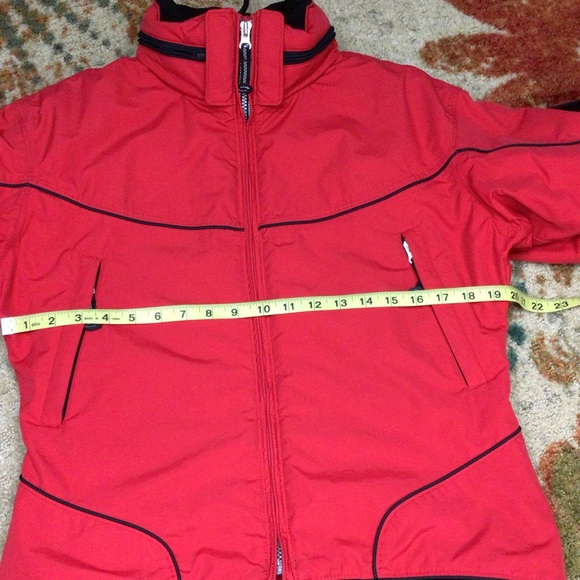 Vintage Obermeyer Womens Thermolite Active Ski Winter Coat Jacket Red Sz 8 - Picture 5 of 10